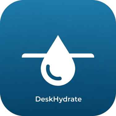 DeskHydrate: Stay Hydrated logo