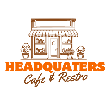 Headquarters Cafe & Restro logo