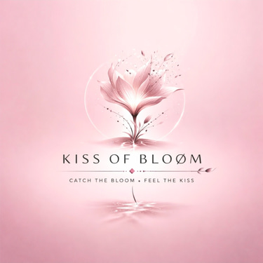Kiss of bloom logo