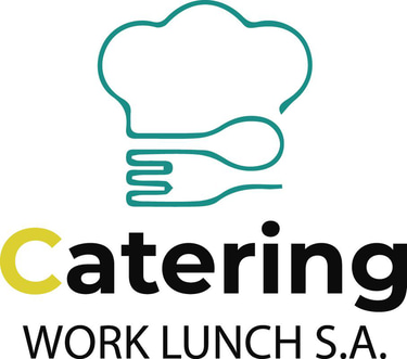 Catering work lunch logo