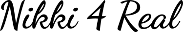 Nikki 4 Real logo