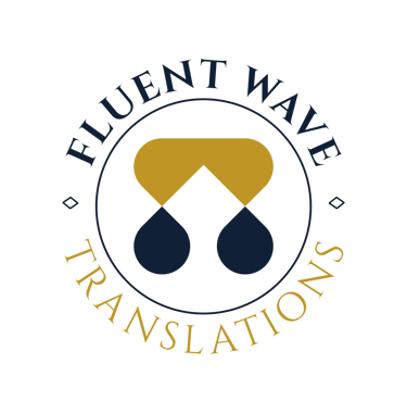 Fluent Wave Translations logo