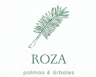 ROZA palmas & árboles logo