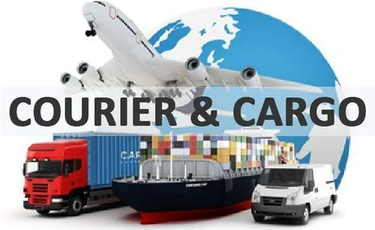 Urgent cargo courier services logo