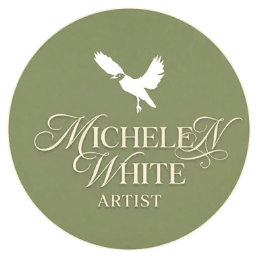 Watercolour Artist, Michelle N White Art logo