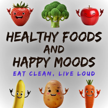 Healthy Foods and Happy Moods logo