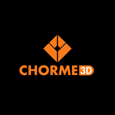 Chorme 3D logo