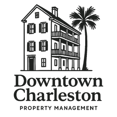 downtown charleston property management rental rentals listing apartment house logo