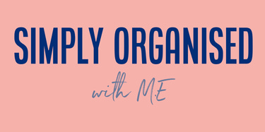 Simply Organised with M.E. logo