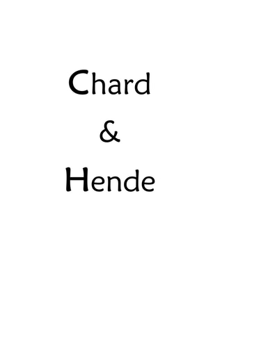 Chard & Hende Home Goods logo