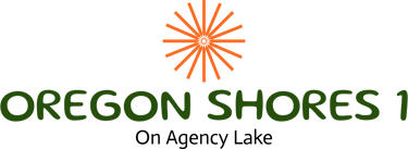 Oregon Shores 1 on Agency Lake logo