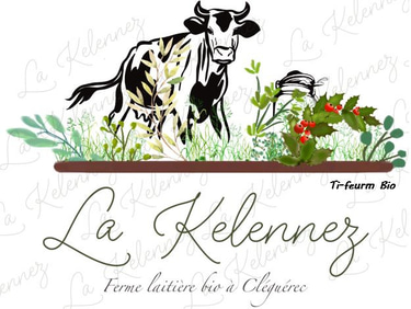 Ferme laitière biologique à Cléguérec « La Kelennez » -HENRY logo