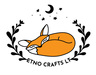 Etnocraftslt handmade ceramics logo