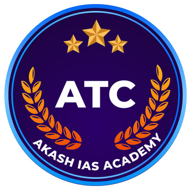 ATC AKASH IAS ACADEMY logo