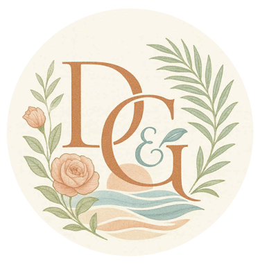 Derek & Gina Nuptials logo