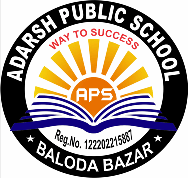 Adarsh Public School Baloda Bazar logo