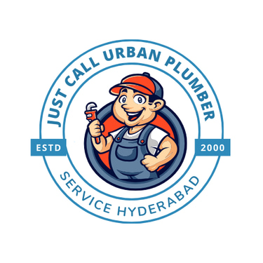Just call urban plumber service hyderabad logo
