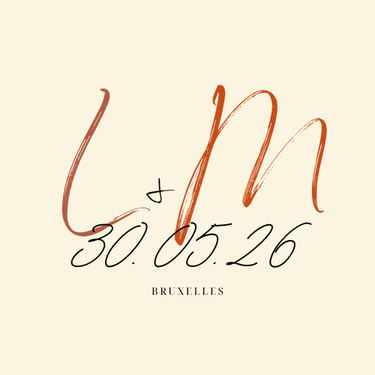 Notre mariage ♥ logo