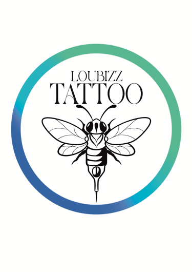 Loubizz tattoo logo