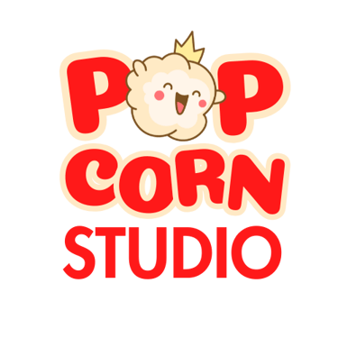 Pop corn Studio logo