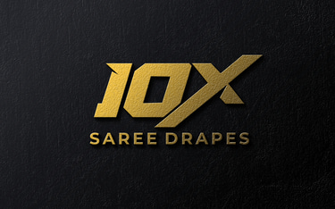 10x saree drapes logo