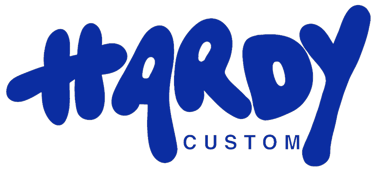 hardy custom logo