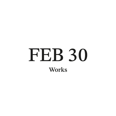 Feb30 Works logo