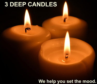 3 Deep Candles logo