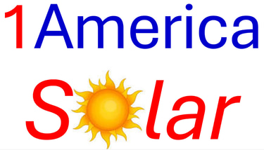 1America Solar logo