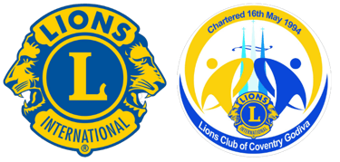 Lions Club of Coventry Godiva logo