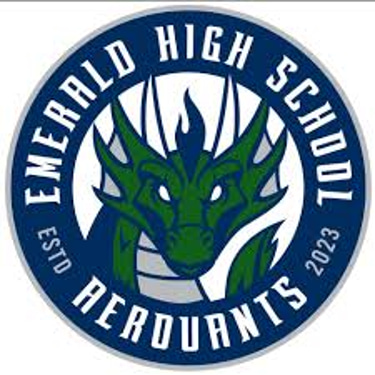 Emerald High School Newspaper logo