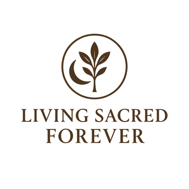 LIVING SACRED FOREVER logo