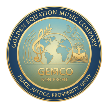 Golden Equation Music Company (GEMCO) logo