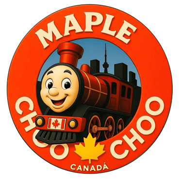 Maple Trackless Train logo