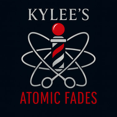 Kylee's Atomic Fades logo
