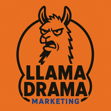 Llama Drama Marketing logo