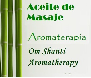 Om Shanti Aromaterapia y Aceites de masaje logo