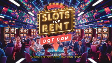 Slots4Rent.com Promotional Slot Machines Las Vegas logo