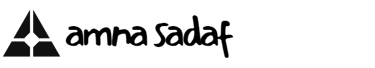 Amna Sadaf logo