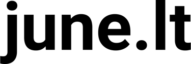 June.lt logo