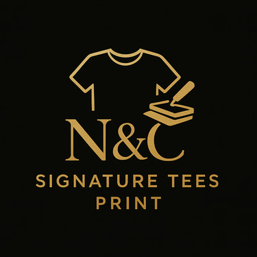 N&C Signature Tees Print logo