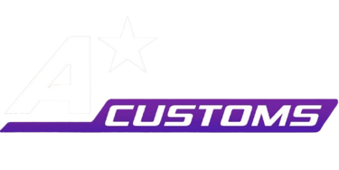 A Star Customs logo
