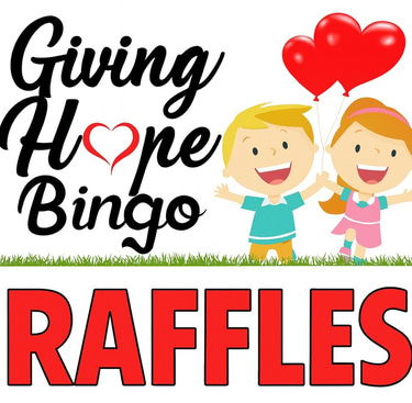 Giving Hope Bingo's Raffles logo