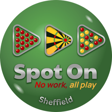 Spot On Snooker and Pool Club logo