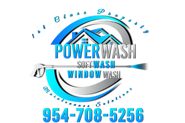 1st Class Pressure Cleaning logo