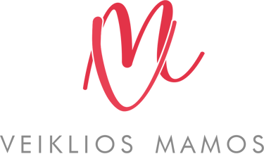 Veiklios mamos logo