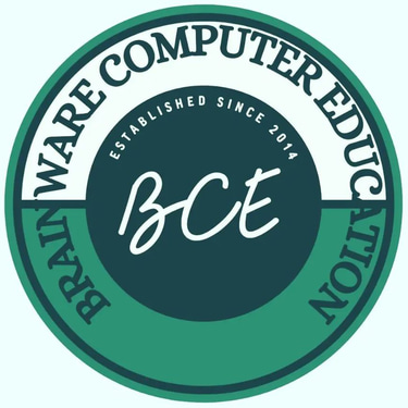 Brainware Computer Education logo