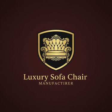 luxury sofa chair logo