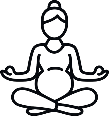 MEDITAÇÃO E EXERCÍCIOS GUIADOS PARA FAZER  DURANTE A GRAVIDEZ logo