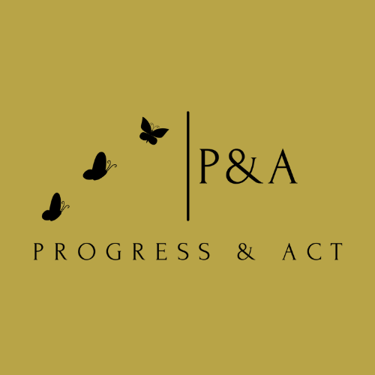 Progress and act logo